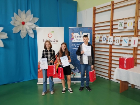 SUKCES NASZYCH UCZNIÓW W KONKURSIE POLONISTYCZNYM