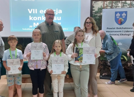 SUKCES NASZYCH UCZNIÓW W KONKURSIE ,,MÓJ LAS''