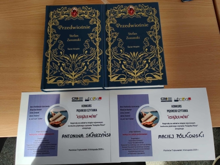 KONKURS ,,KSIĄŻKA MÓWI''