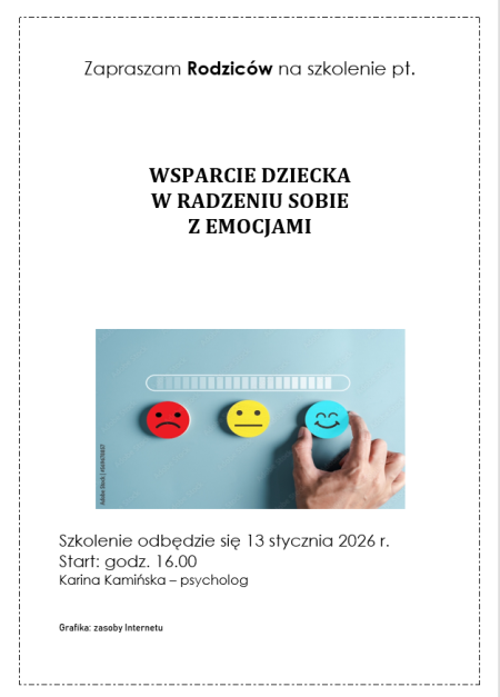 SZKOLENIE Z PSYCHOLOGIEM